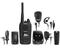 Uniden XTRAK 50 5 Watt Waterproof Smart UHF Handheld Radio (Black) - up to 17km of range